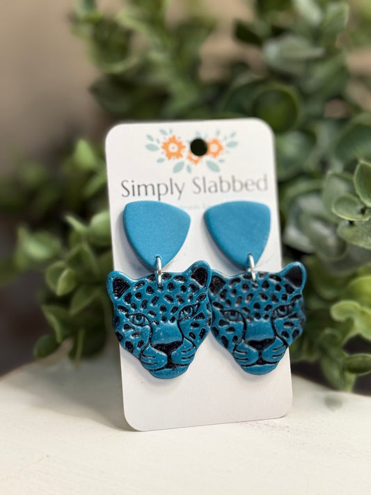 Jaguar/Leopard Head Dangles