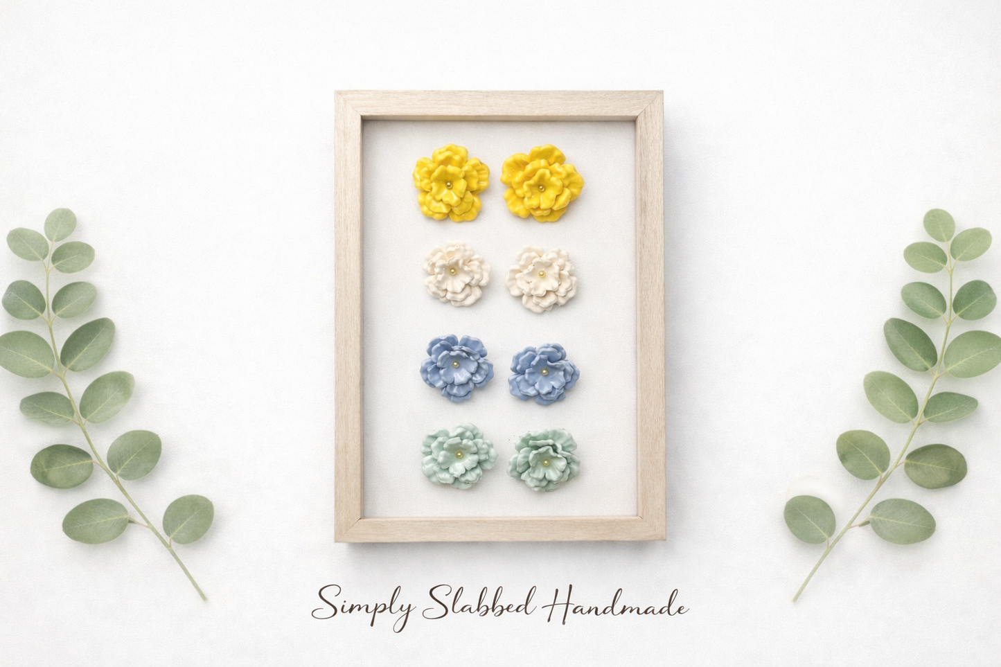 Luxe Bloom Rosette Studs