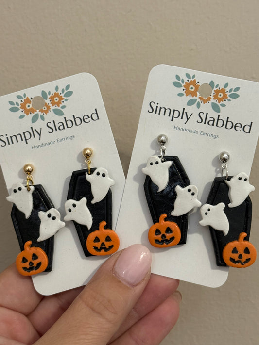Halloween Casket Dangles