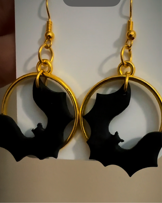 Halloween Bat Dangles