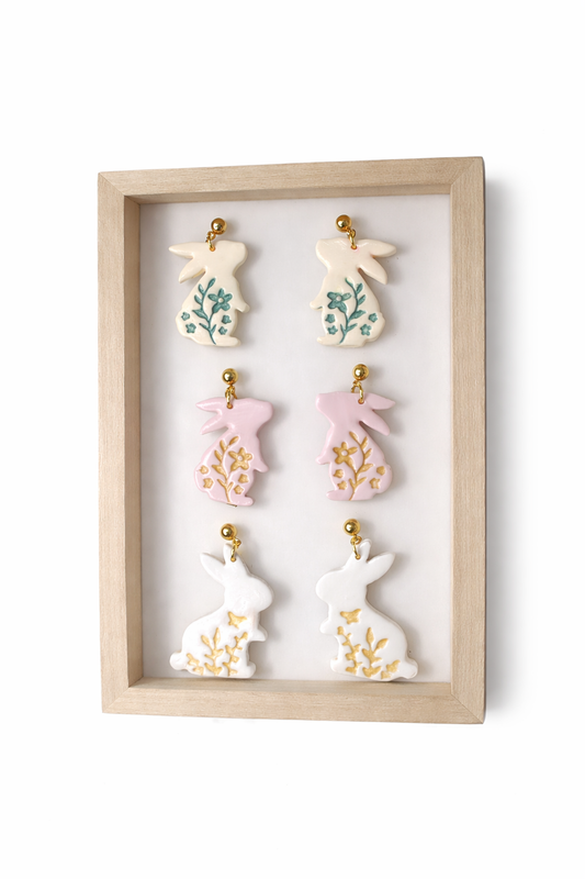 Cottage Bunny Dangles