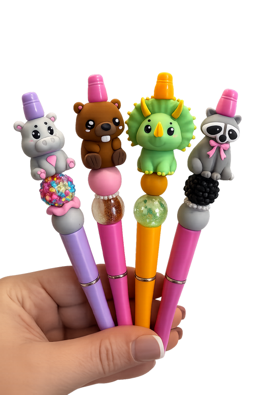 Regular Beaded Pen Claim – TikTok Live- Beaded Pen with Focal